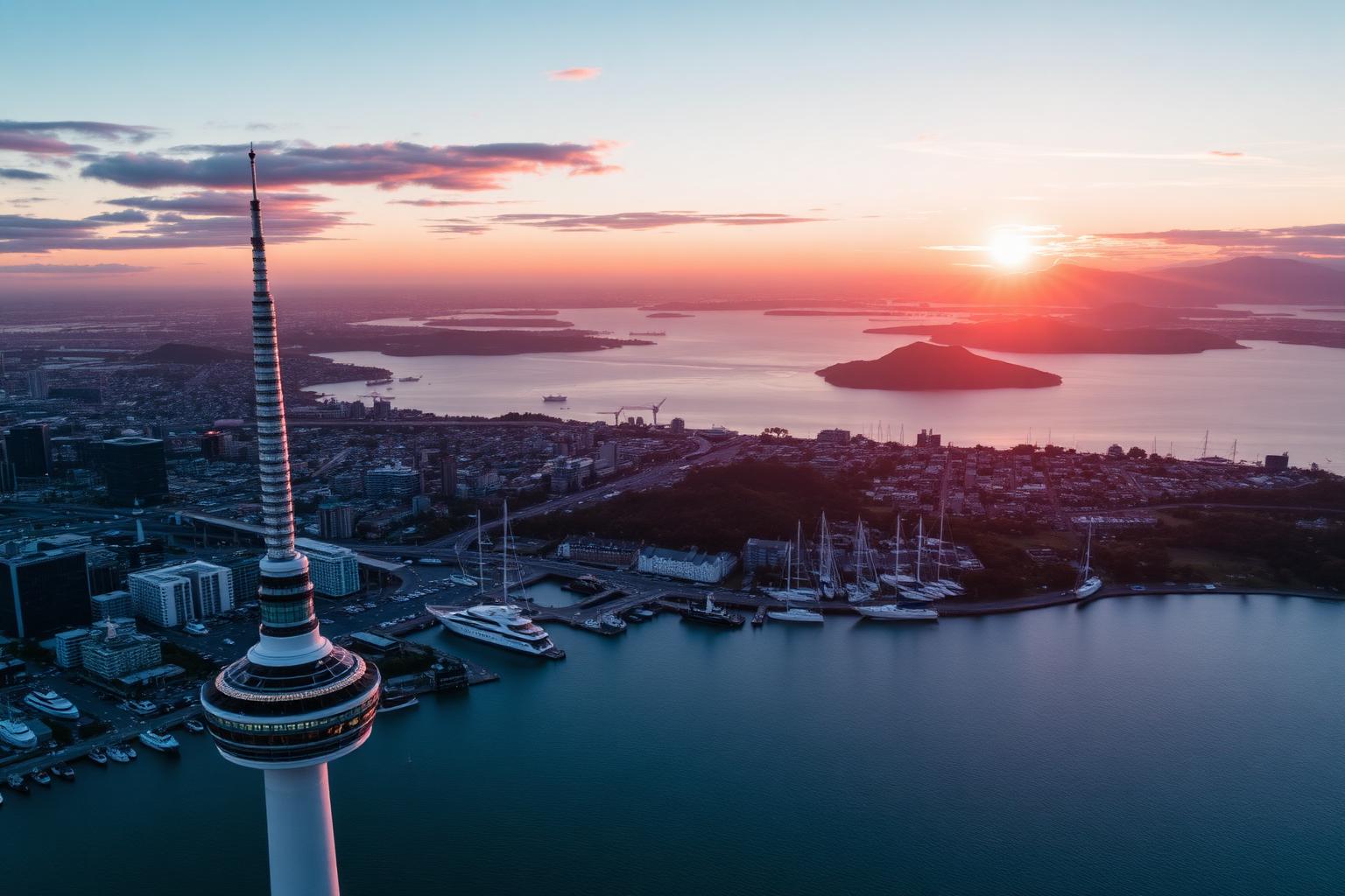 Helicopter tours in Auckland